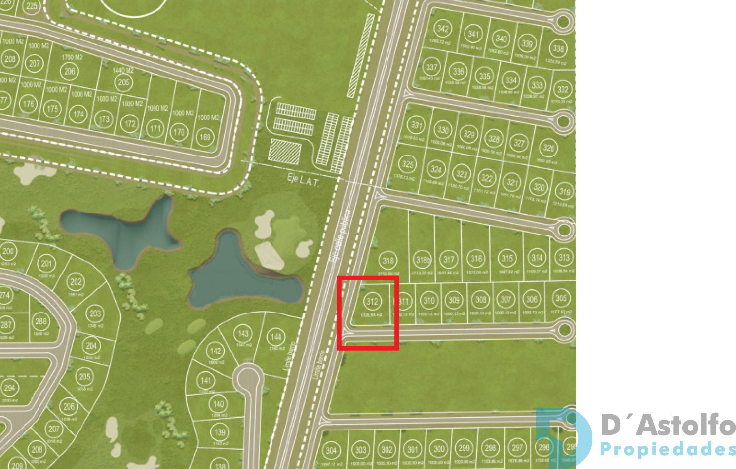 Oportunidad Lote de 1320m2 Barrio Norte - 3 pino